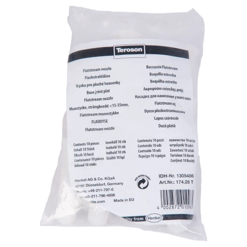 Dysza płaskostrumieniowa Teroson