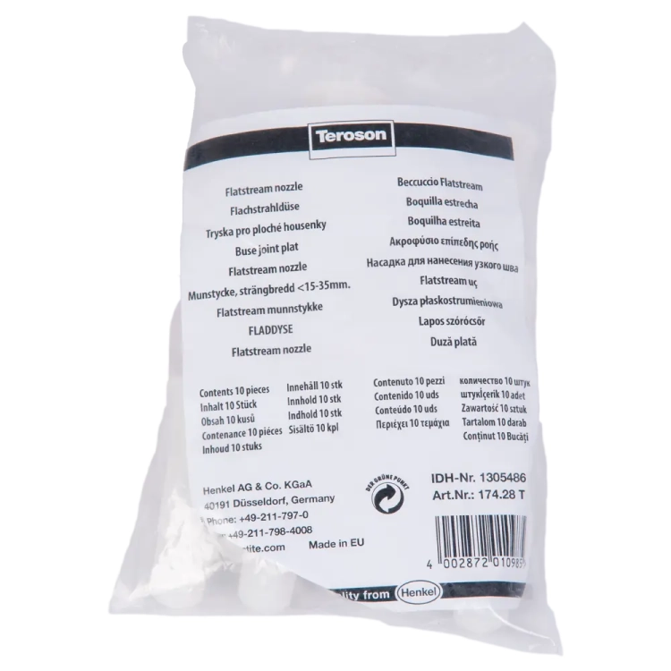 Dysza płaskostrumieniowa Teroson