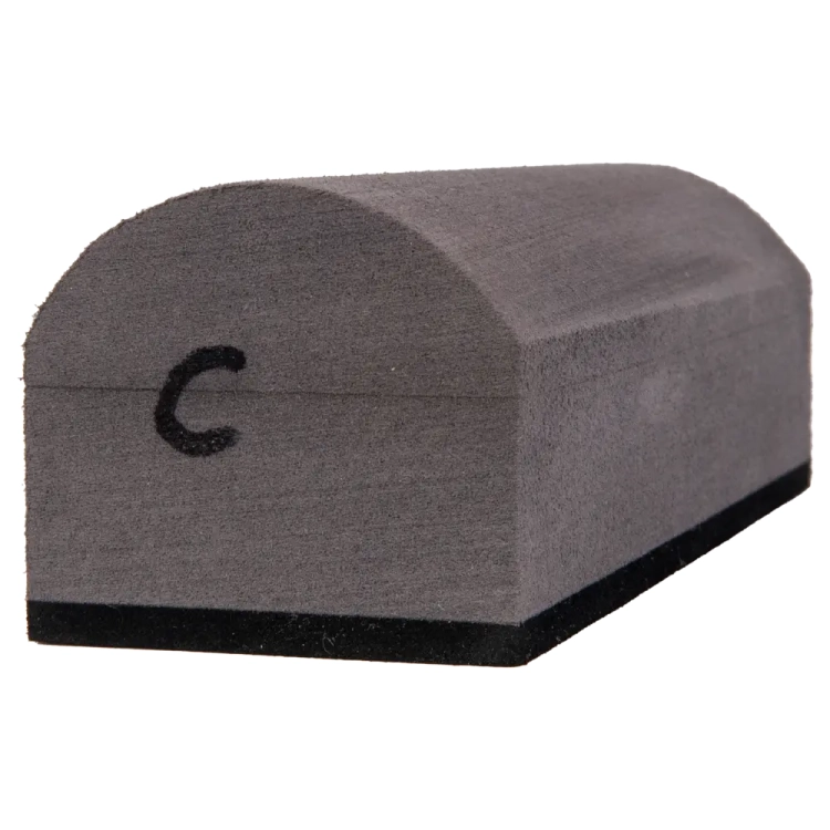 Klocek szlifierski piankowy C (kwadrat 13,7x4,8x4,1) zaokrąglony