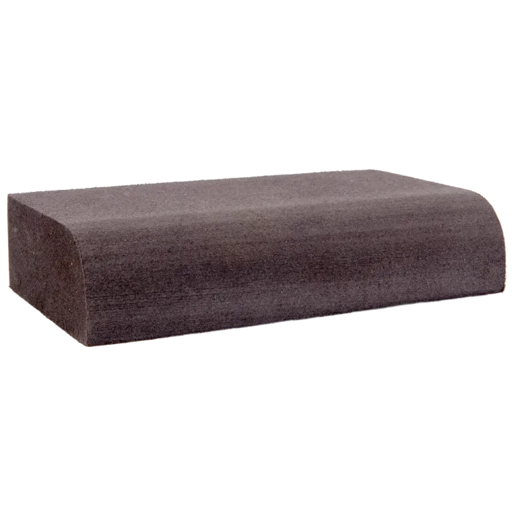 Klocek szlifierski piankowy E (prostokąt 13,7x7,5x3) zaokrąglony