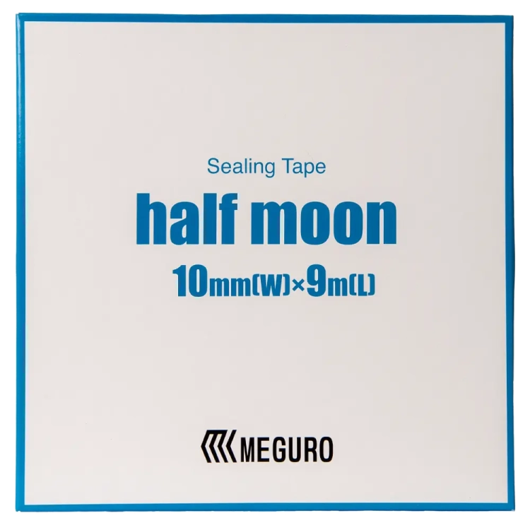 Taśma uszczelniająca 10 mm x 9 m Meguro Dress Tape Half Moon