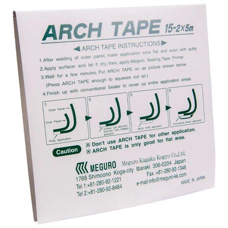 Taśma uszczelniająca 15x2 mm 5 m Meguro Arch Tape