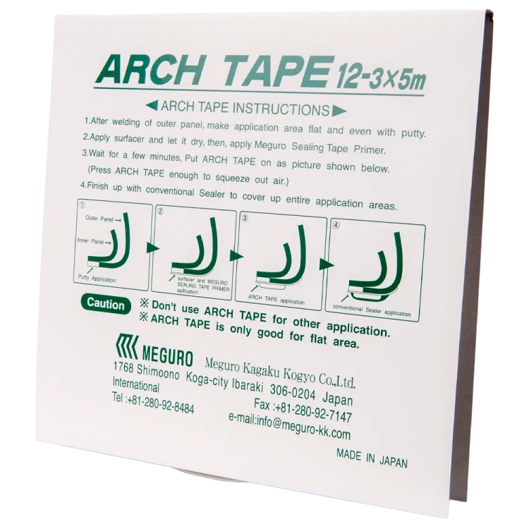 Taśma uszczelniająca 12x3 mm 5 m Meguro Arch Tape