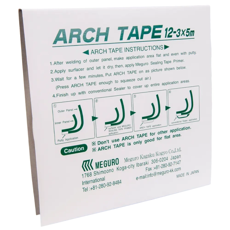 Taśma uszczelniająca 12x3 mm 5 m Meguro Arch Tape