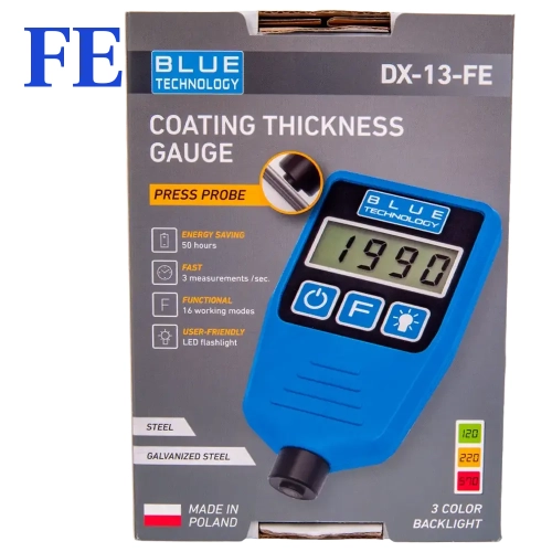 Miernik grubości powłoki lakierniczej DX-13-FE