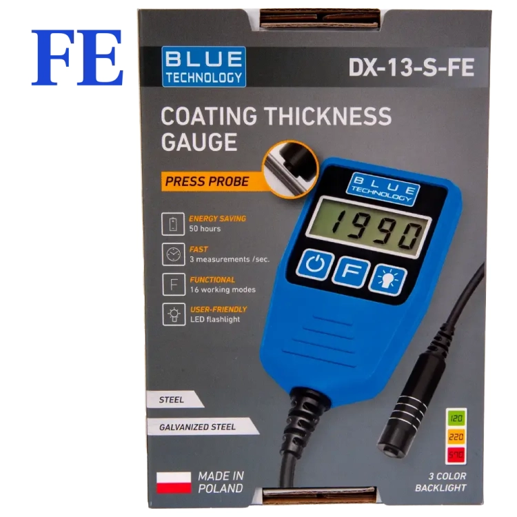 Miernik grubości lakieru DX-13-S-FE