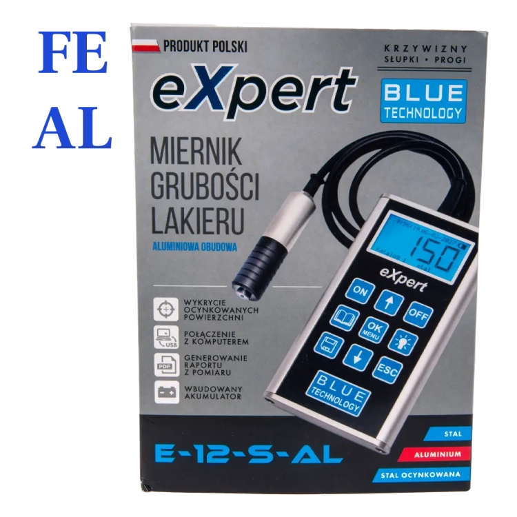 Miernik grubości lakieru E-12-S-AL EXPERT