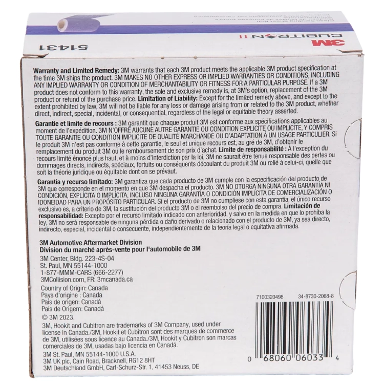 Arkusz w rolce 70mmx12m Cubitron II 737U P120+