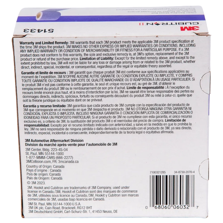 Arkusz w rolce 70mmx12m Cubitron II 737U P180+