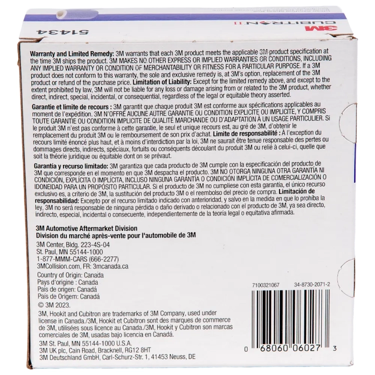 Arkusz w rolce 70mmx12m Cubitron II 737U P220+