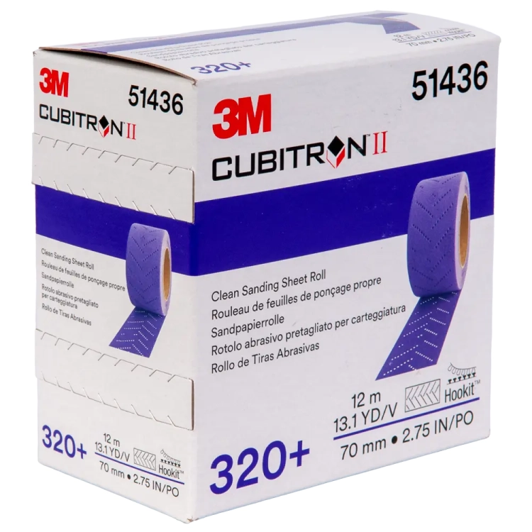 Arkusz w rolce 70mmx12m Cubitron II 737U P320+