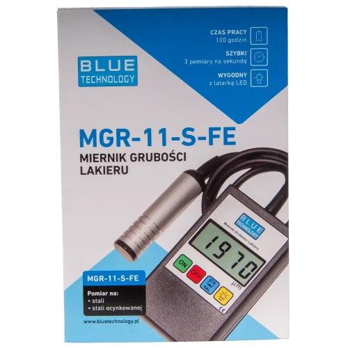 Miernik grubości powłoki lakierniczej MGR-11-S-FE