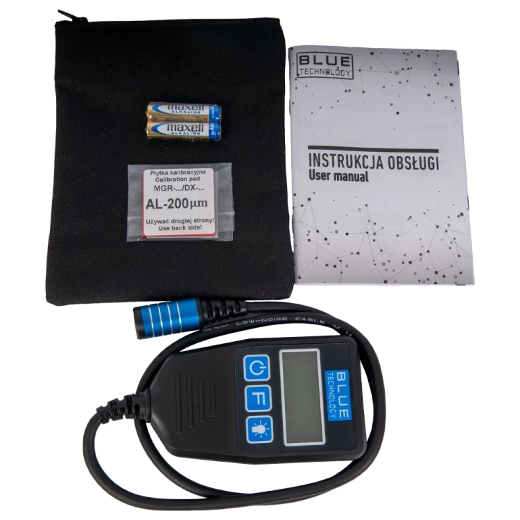 Miernik grubości powłoki lakierniczej MGR-13-S-AL