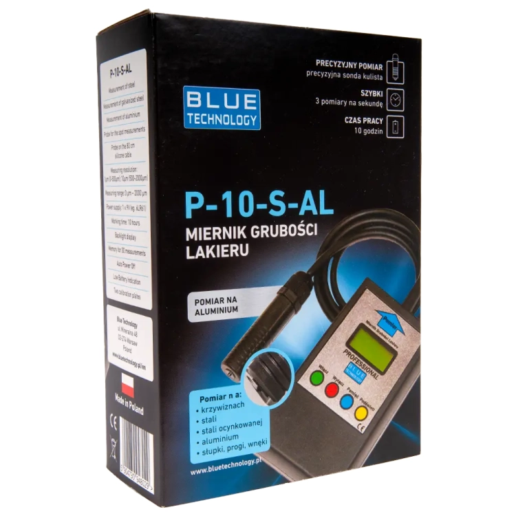 Miernik grubości powłoki lakierniczej P-10-S-AL