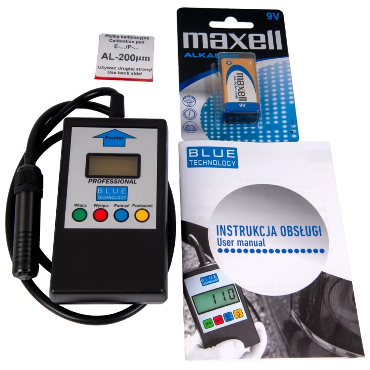 Miernik grubości powłoki lakierniczej P-10-S-AL