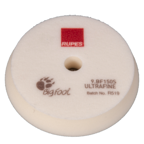 Gąbka polerska biała Ultra-Fine 130/150 mm Rupes BigFoot 9.BF150S