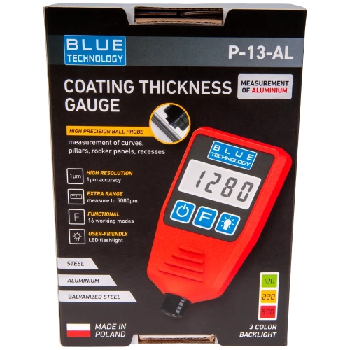 Miernik grubości powłoki lakierniczej P-13-AL