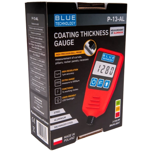 Miernik grubości powłoki lakierniczej P-13-AL