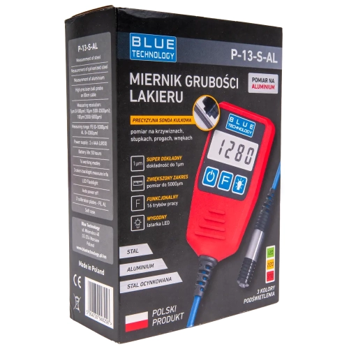 Miernik grubości powłoki lakierniczej P-13-S-AL