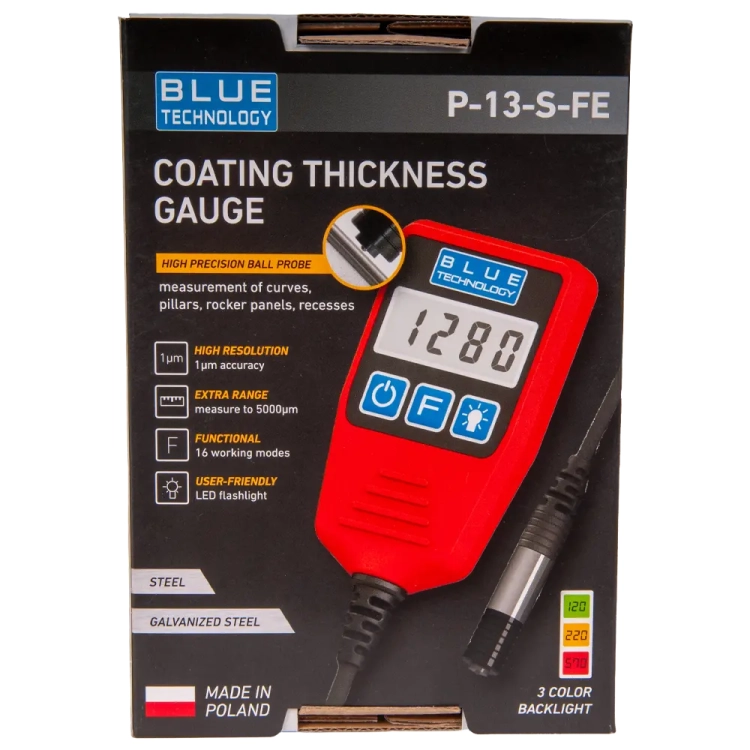 Miernik grubości powłoki lakierniczej P-13-S-FE