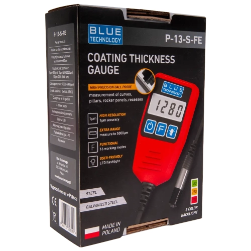 Miernik grubości powłoki lakierniczej P-13-S-FE