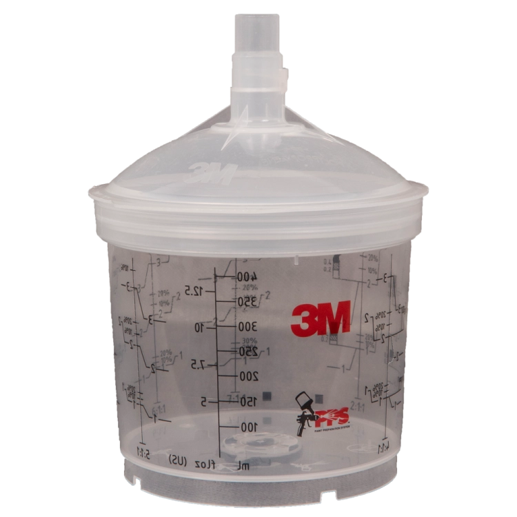 3M 16152 Zestaw kubków PPS TYP V 400 ml z filtrem 200u