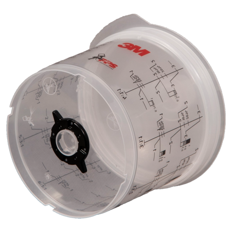 3M 16152 Zestaw kubków PPS TYP V 400 ml z filtrem 200u