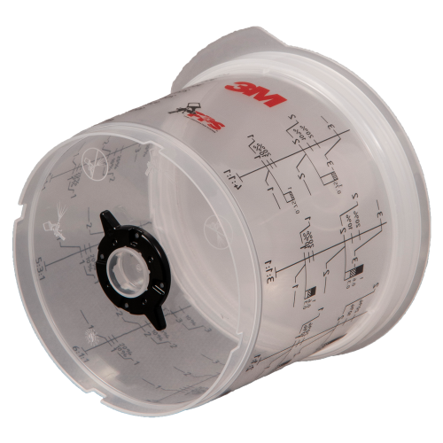 3M 16352 Zestaw kubków PPS TYP V 400 ml z filtrem 125u