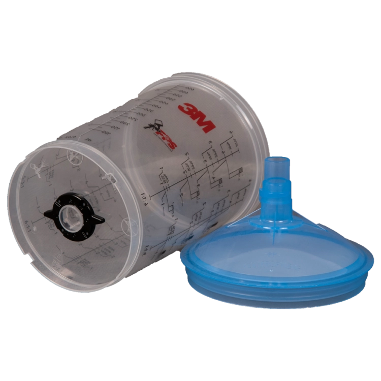 3M 16360 Zestaw kubków PPS TYP V 700 ml z filtrem 125u