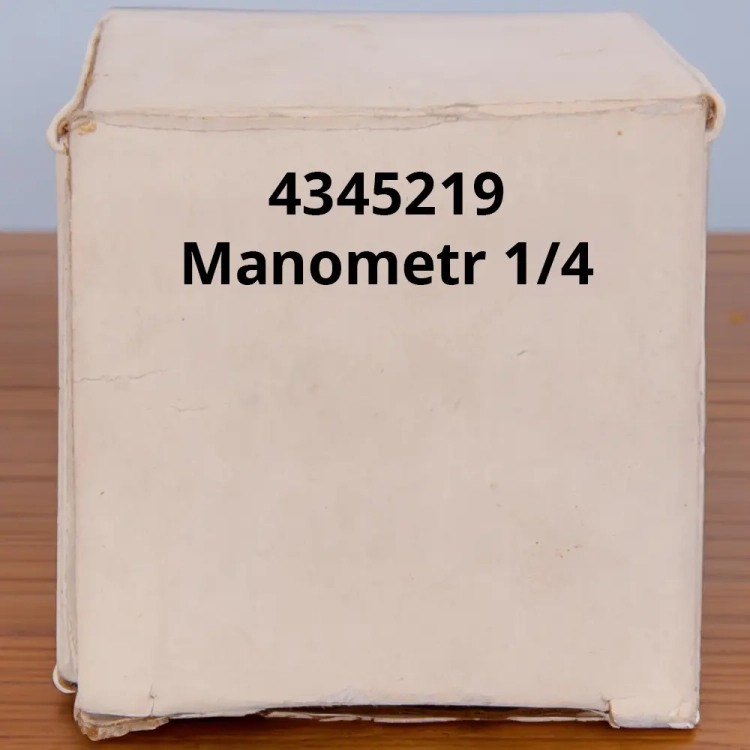 Manometr 1/4 z tylnym gwintem (45219)