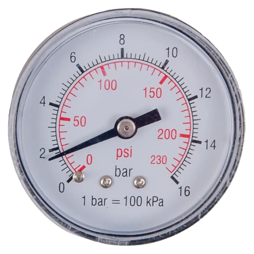 Manometr 1/4 z tylnym gwintem (45219)