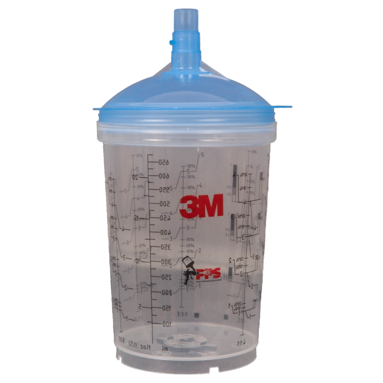 3M 16360 Zestaw kubków PPS TYP V 700 ml z filtrem 125u