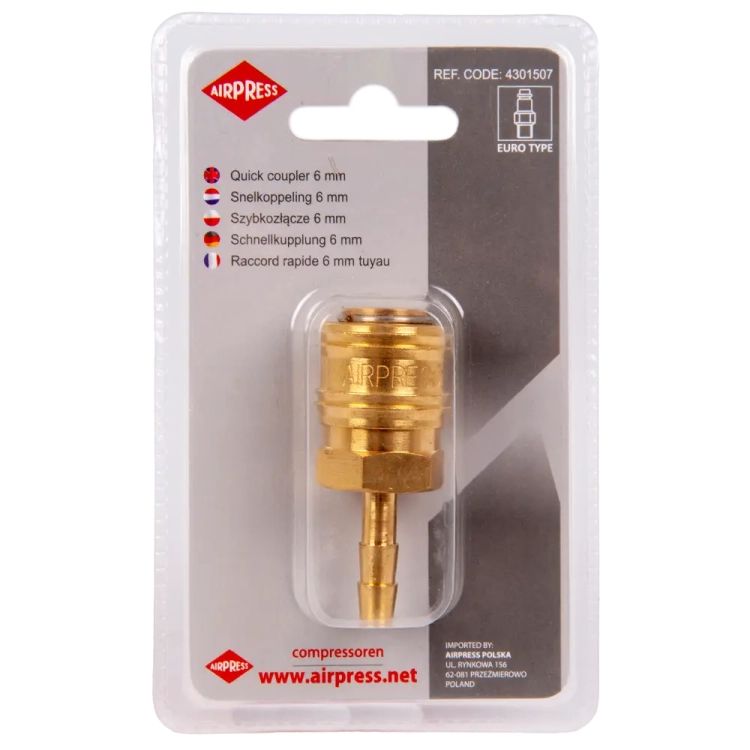 Szybkozłączka 6 mm - 4301507