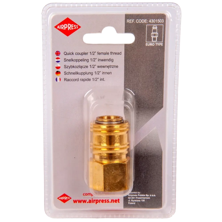 Szybkozłączka 1/2'' gwint wewn. - 4301503