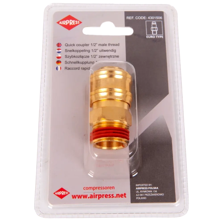Szybkozłączka 1/2 zewn. - 4301506