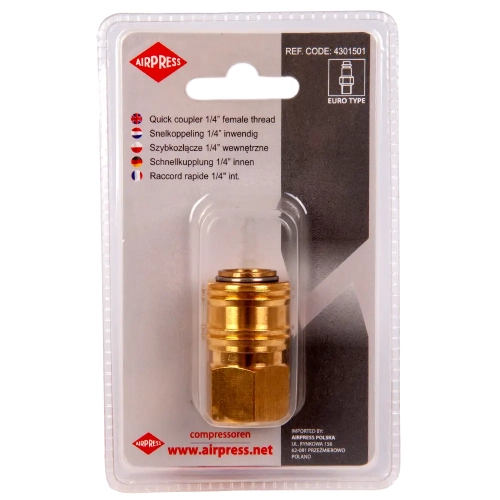 Szybkozłączka 1/4" gwint wewn. - 4301501