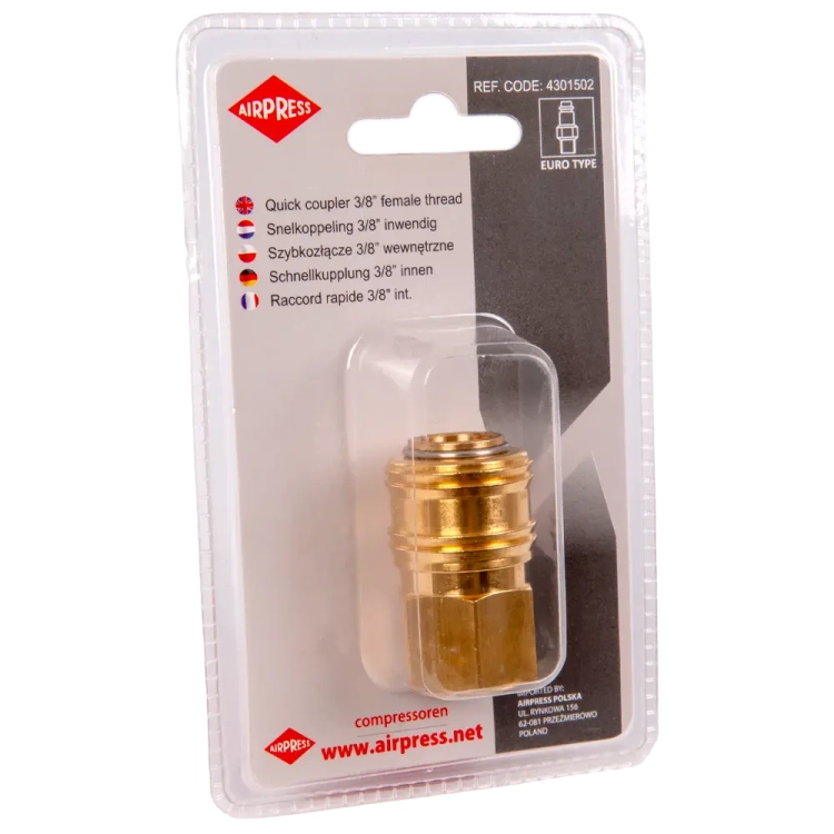Szybkozłączka 3/8' gwint wewn. - 4301502