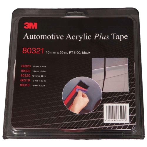Taśma dwustronna akrylowa 16 mm x 20 m 3M 80321 PT1100