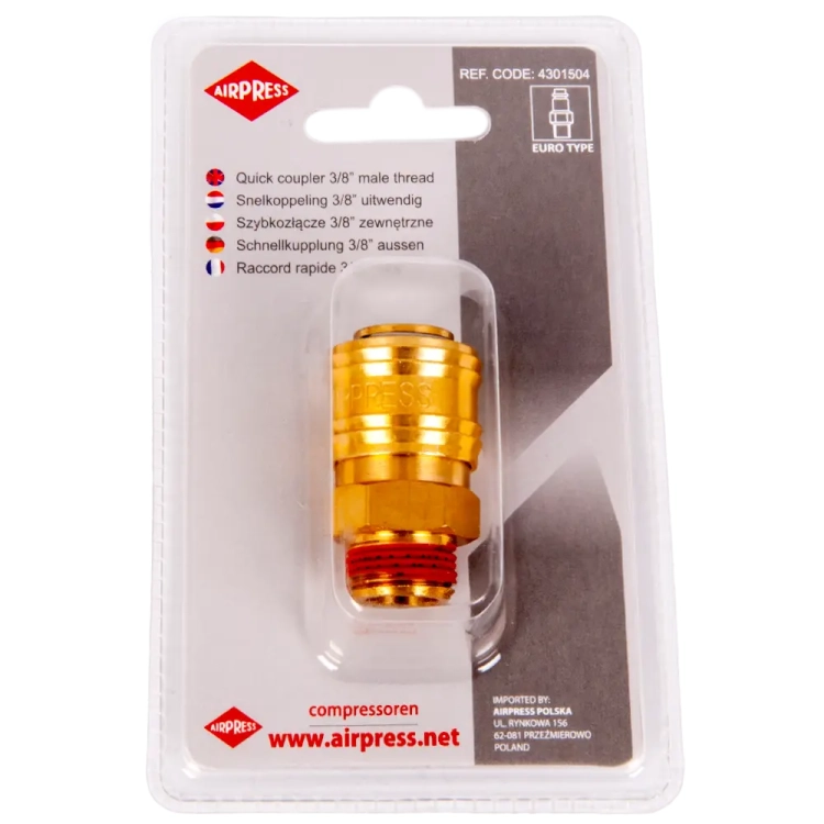 Szybkozłączka 3/8'' zewn. - 4301504