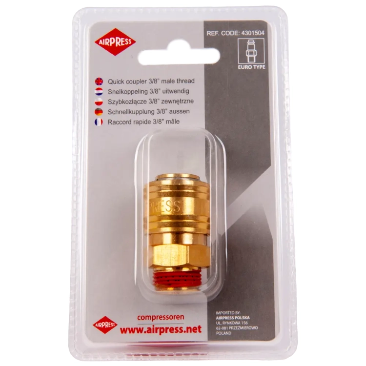 Szybkozłączka 3/8'' zewn. - 4301504