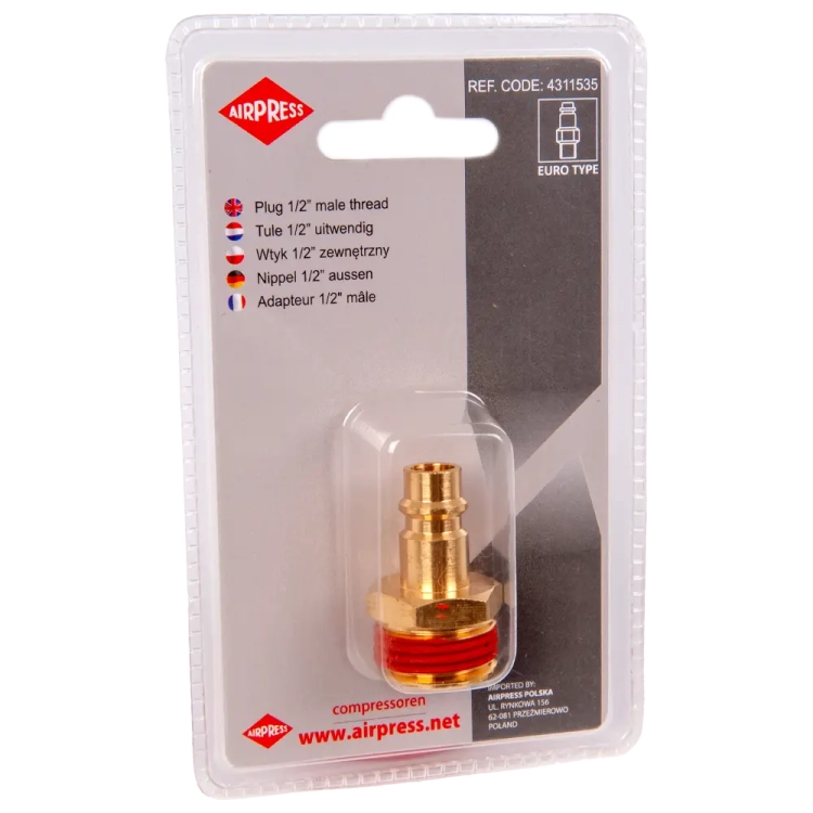 Wtyk 1/2 zewn. w blistrze - 4311535