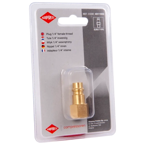 Wtyk 1/4 wewn. w blistrze - 4311552