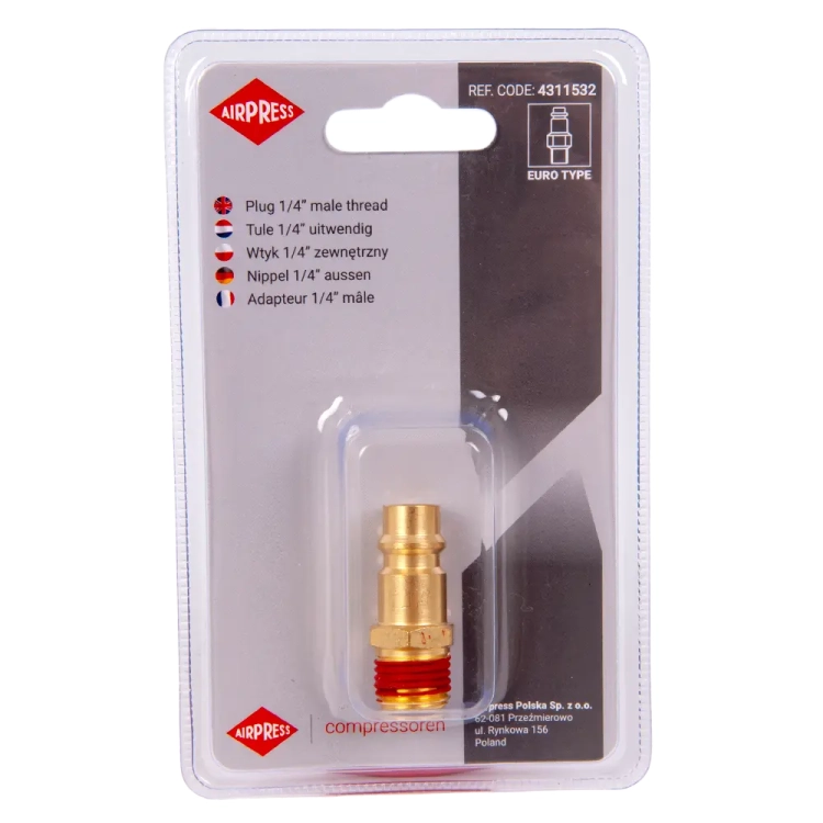 Wtyk 1/4 zewn. w blistrze - 4311532