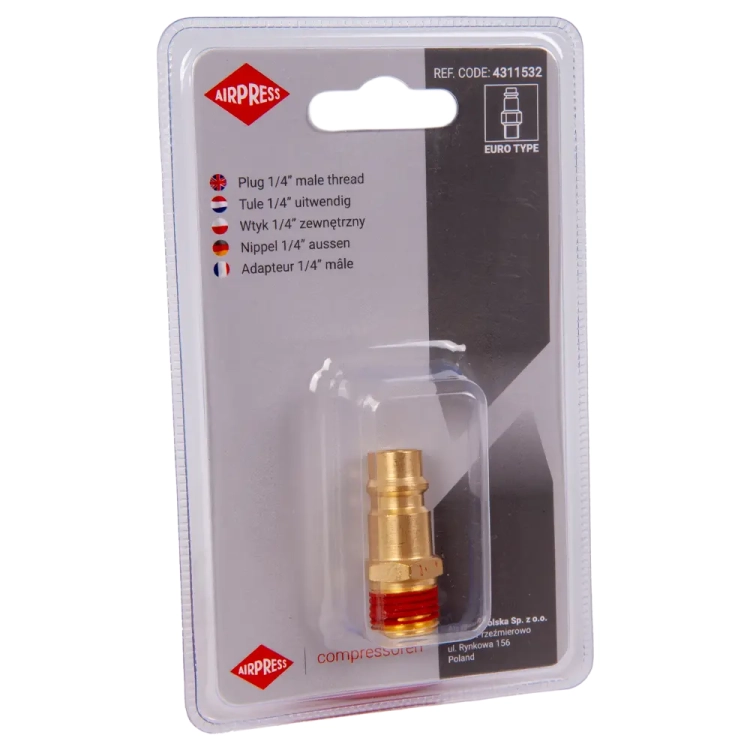 Wtyk 1/4 zewn. w blistrze - 4311532