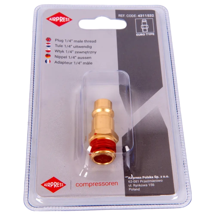 Wtyk 1/4 zewn. w blistrze - 4311532