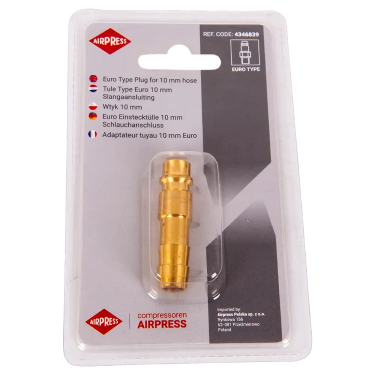 Wtyk 10mm w blistrze - 4346839