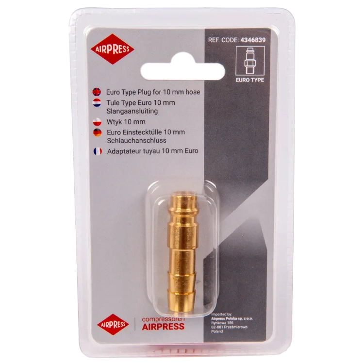 Wtyk 10mm w blistrze - 4346839