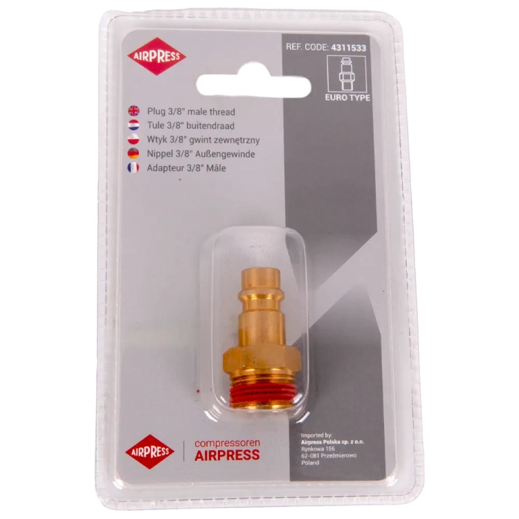 Wtyk 3/8 zewn. w blistrze - 4311533