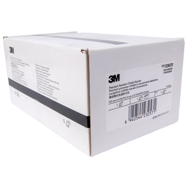 Szlifierka mimośrodowa 3M 33633 150mm skok 5 mm pneumatyczna