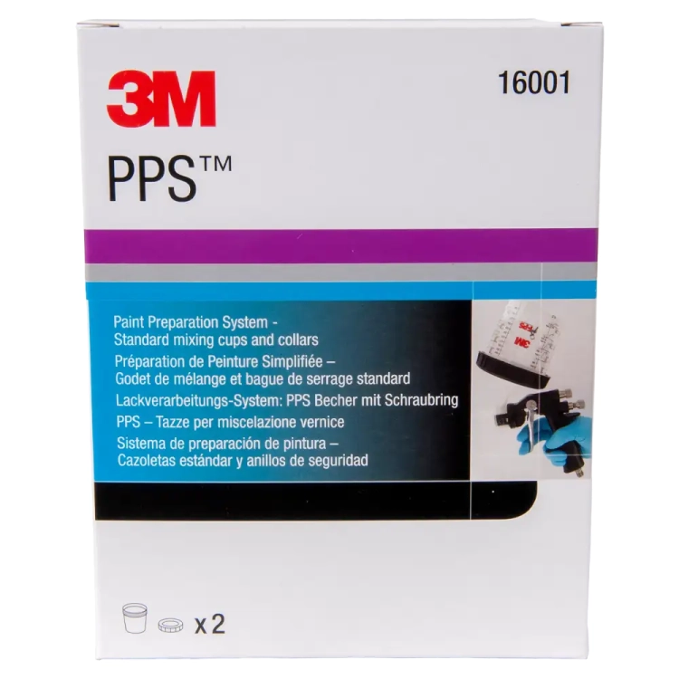 Kubek zewnętrzny 3M PPS Standard twardy 650 ml z pierścieniem zamykającym 3M 16001